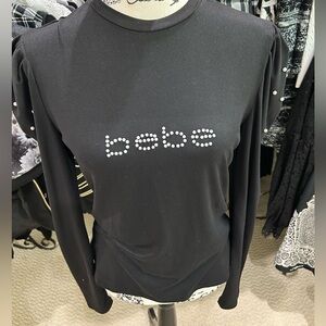 Bebe long sleeve shirt.